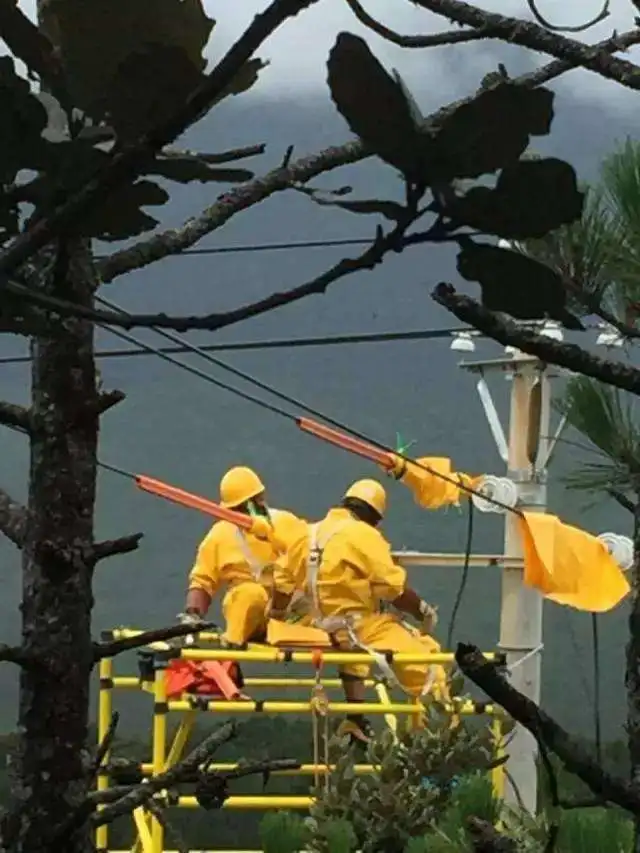 Produtos totalmente isolados da escada de escalada transversal do andaime da altura 7.2 LV