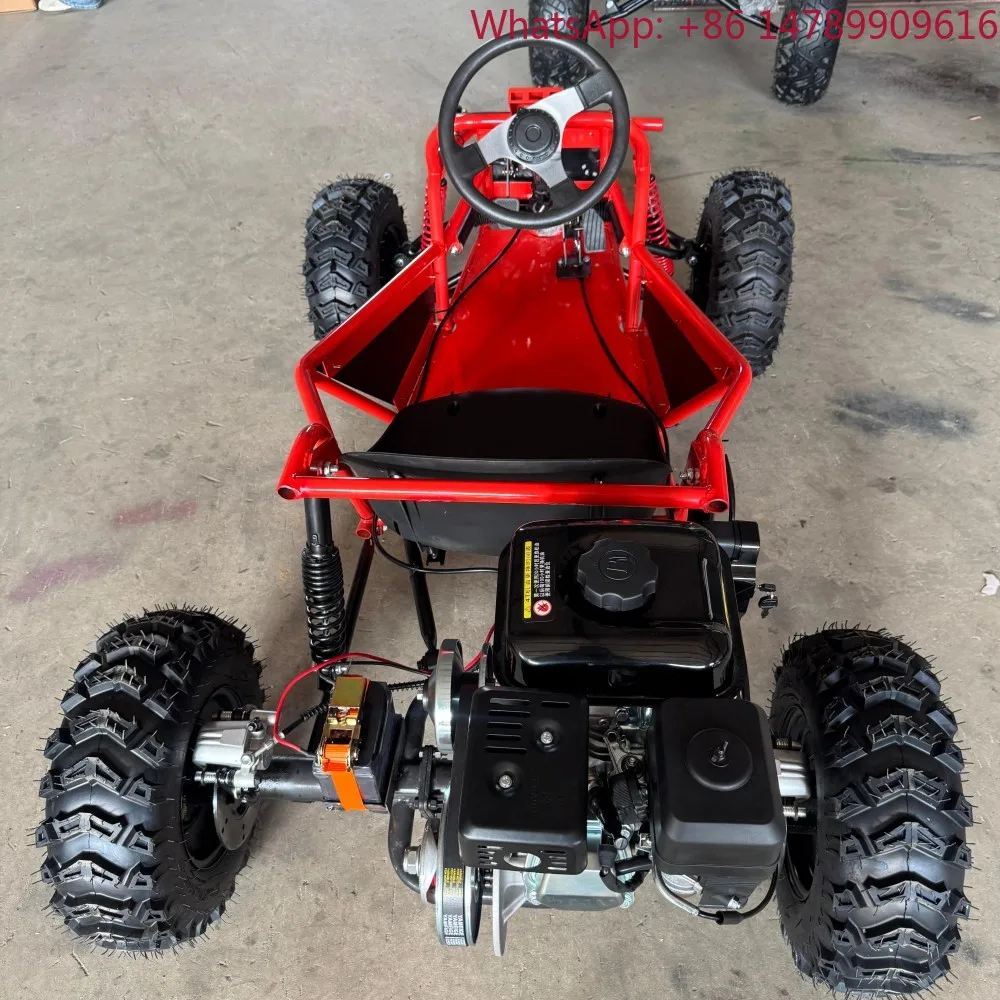 Kart de course Crazy Racing KartRider, best-seller, 212cc, 4 temps, à essence, pour l'aventure tout-terrain, une conduite palpitante
