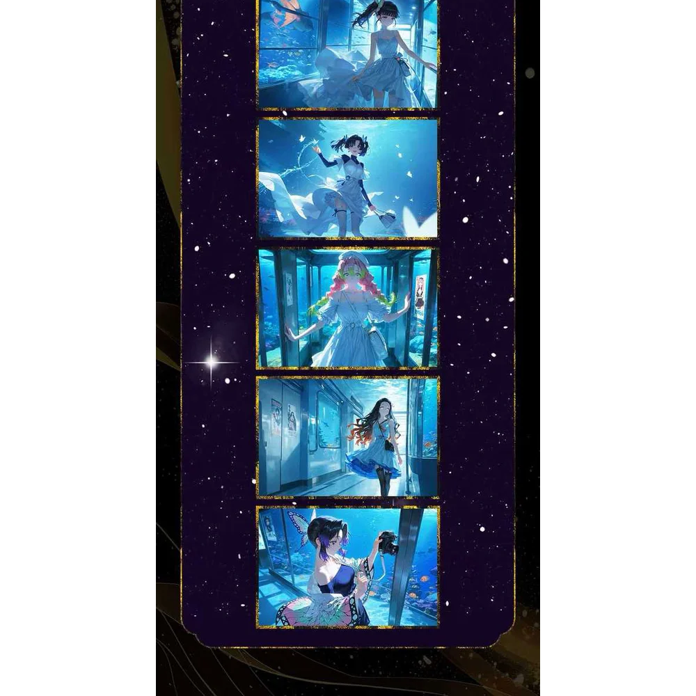 Case groothandel Shangbao cultuur Demon Slayer kaart anime Games Board Party Kinderen Speelgoed Mystery Demon Slayer Art board