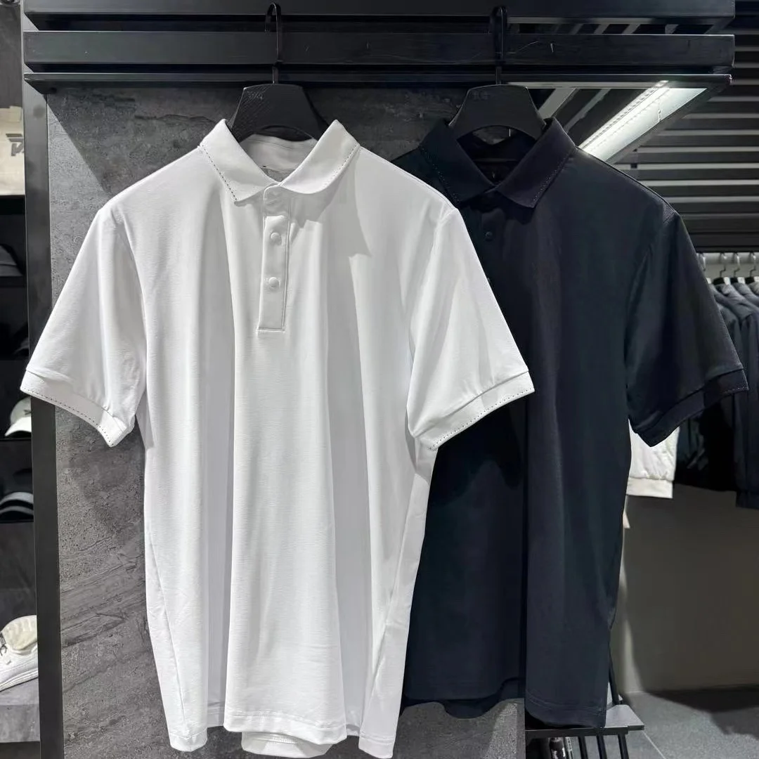 

25 New Golf Apparel Men's Quick Drying Elastic Casual Golf T-shirt
