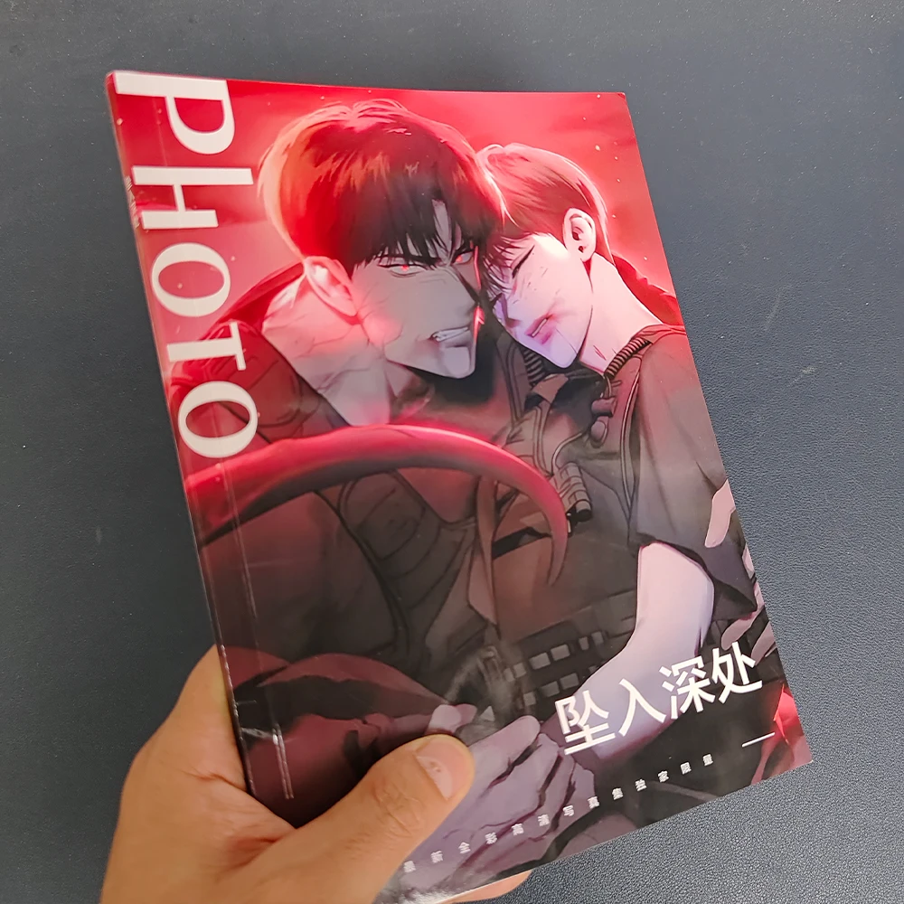 B5 Fall into the Depths Art Collection Book Illustrations Artwork Album Manhwa Comic Book Cartoon Characters Card Anime Poster