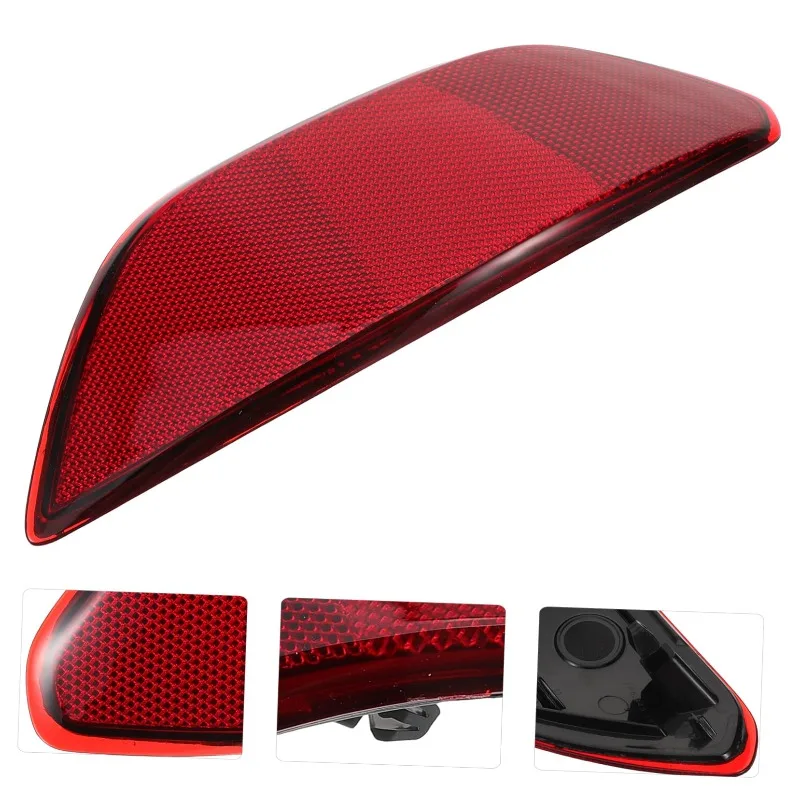 

Отражатель заднего бампера для автомобиля, автомобильная сигнальная лампа, накладка на бампер, подходит для Porsche Cayenne 2011-14 95863110500 95863110600