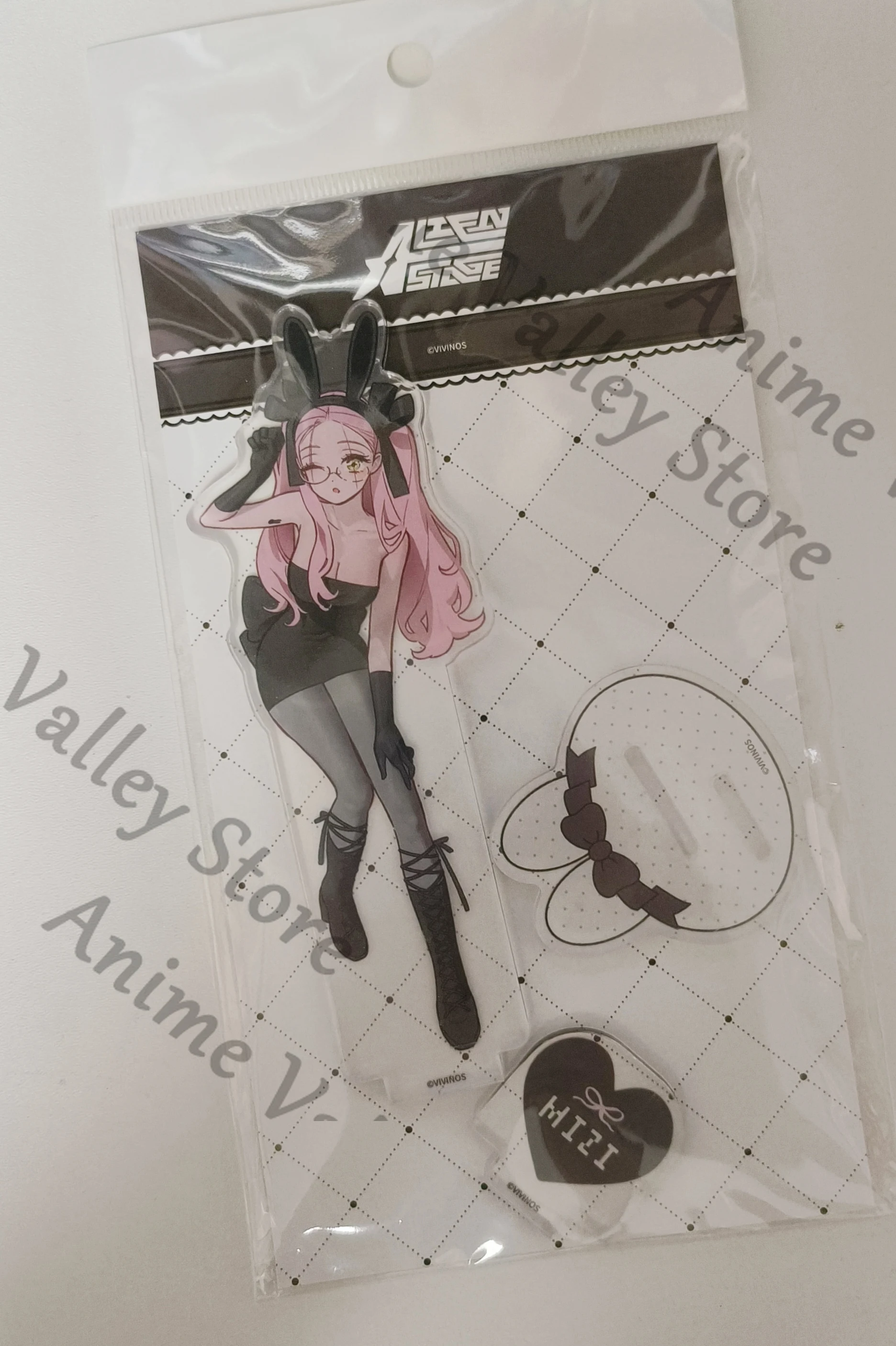 حقيقية الغريبة المرحلة القهوة إيفان لوكا Till MiZi Hyuna Sua أنيمي تأثيري الاكريليك الشكل حامل الكرتون الدائمة علامة هدية عيد الميلاد #4