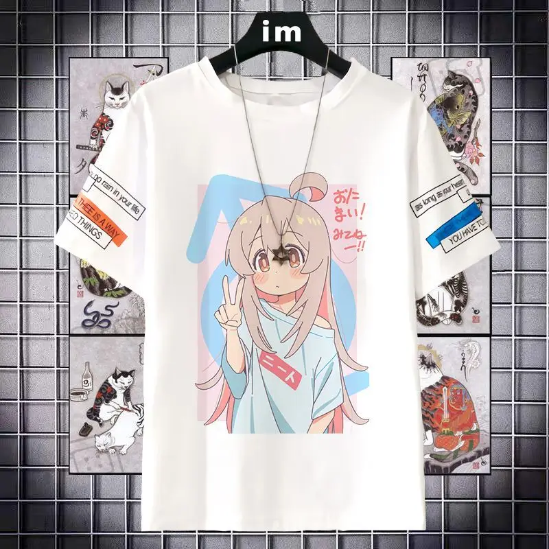 

Don't Be An Oni-Chan Merchandise Short Sleeve T-Shirt For Men And Women Summer Anime Oyama Mahiro Misaki Hina Katsuki Maple