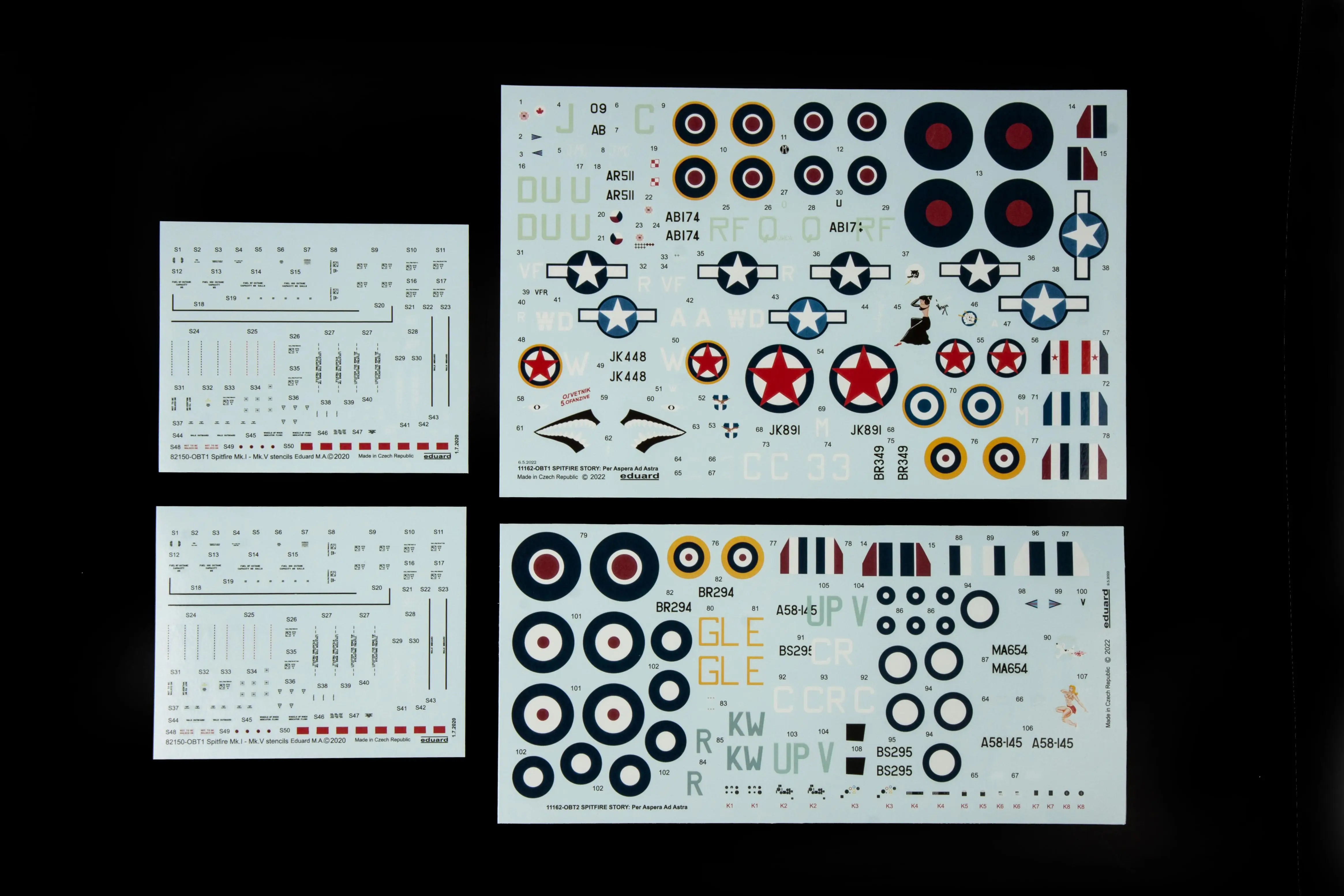 Eduard EDU11162 1/48 Aspera ad Astra Dual Combo Mk.Vc Dual Combo Limited Edition