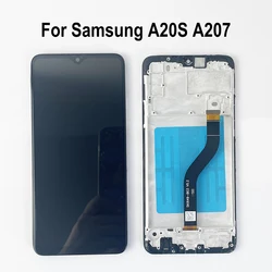 LCD For Samsung Galaxy A20s A207 A2070 SM-A207F LCD Display Screen Digitizer Assembly With Frame Replacement Parts