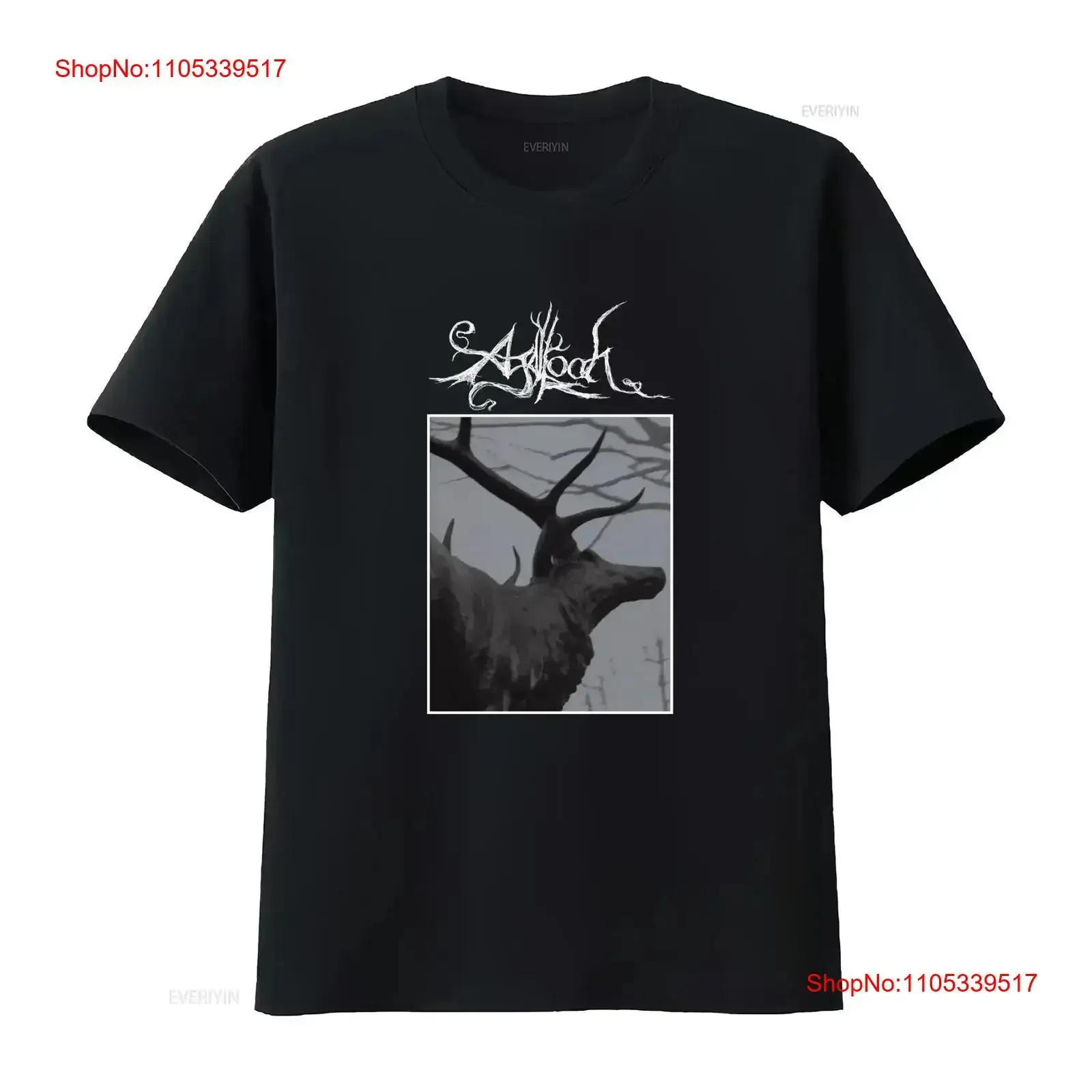 Agalloch The Mantle T Shirt S 5XL vintage Washed streetwear Top For Everyday Wear Versatile designer clothes Breathable