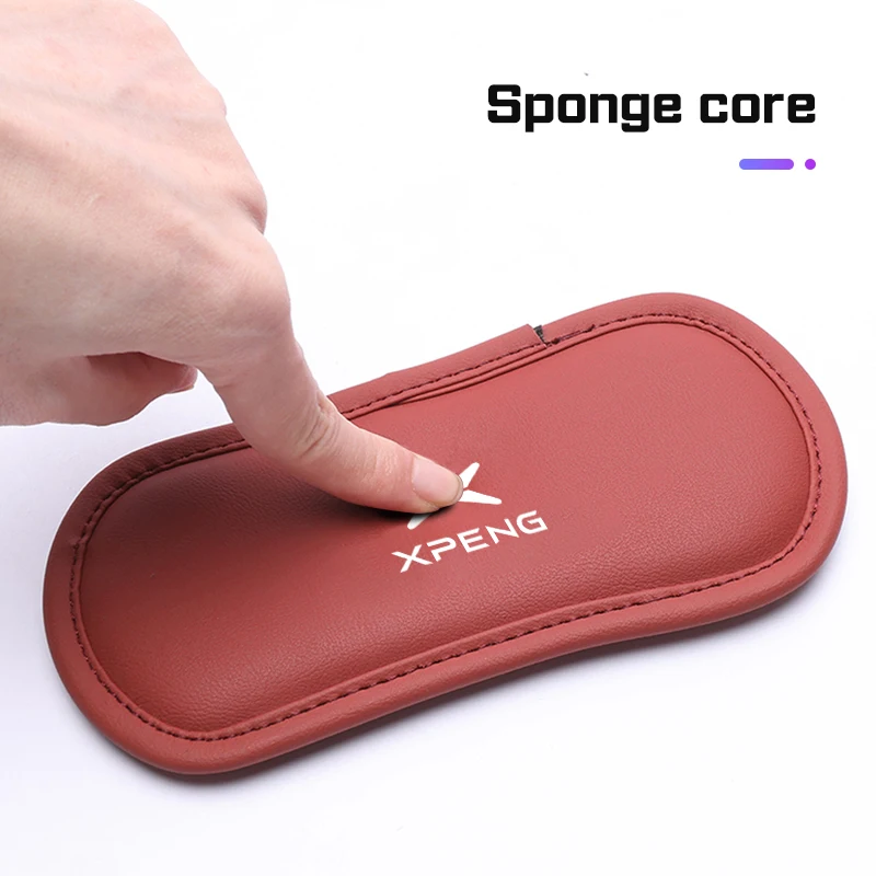 Car Elbow Rest Pad Protective Auto Center Console Leg Pads For Xpeng G6 P7 P7i G9 P5 G3 G3i X9 X2 N5 F30 H93 Car  Accessories view 3