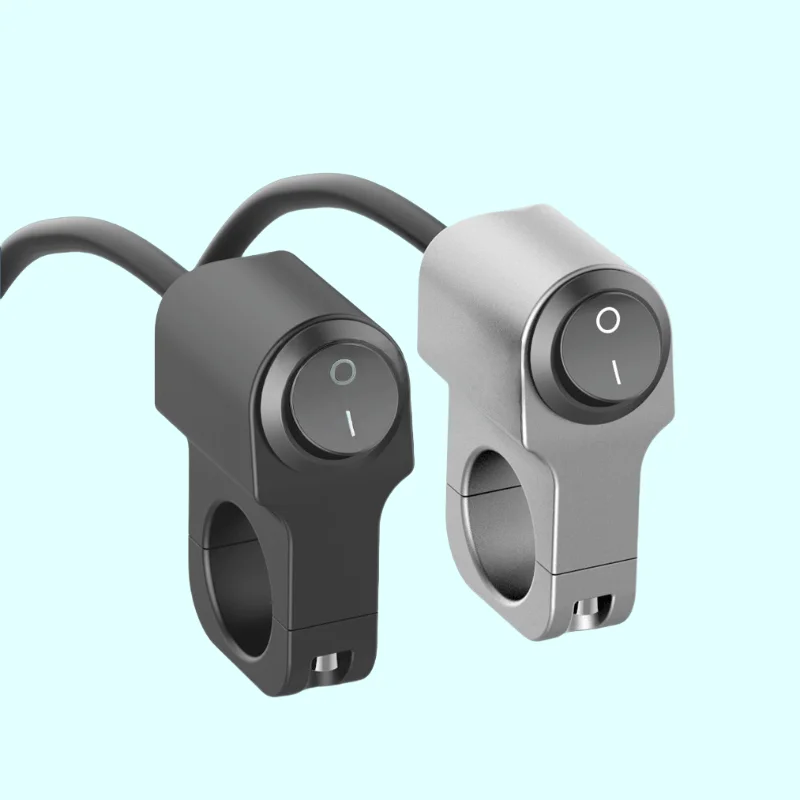 

Waterproof aluminum alloy electric motorcycle universal accessory modification switch two-speed two-wire power supply two-wire