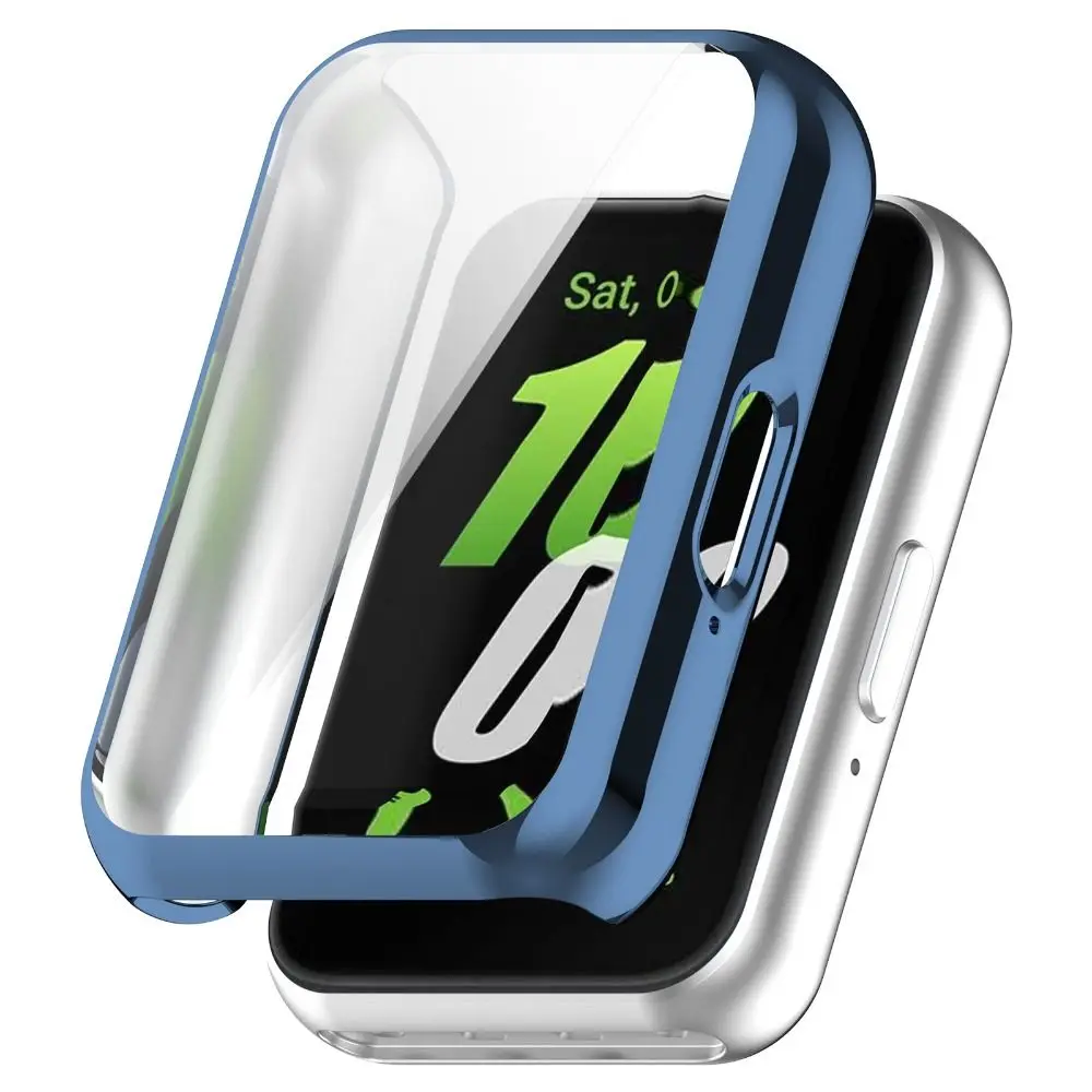 New Full Coverage TPU Case Smart Watchband Screen Protector Accessories Soft Protective Cover for Samsung Galaxy Fit3