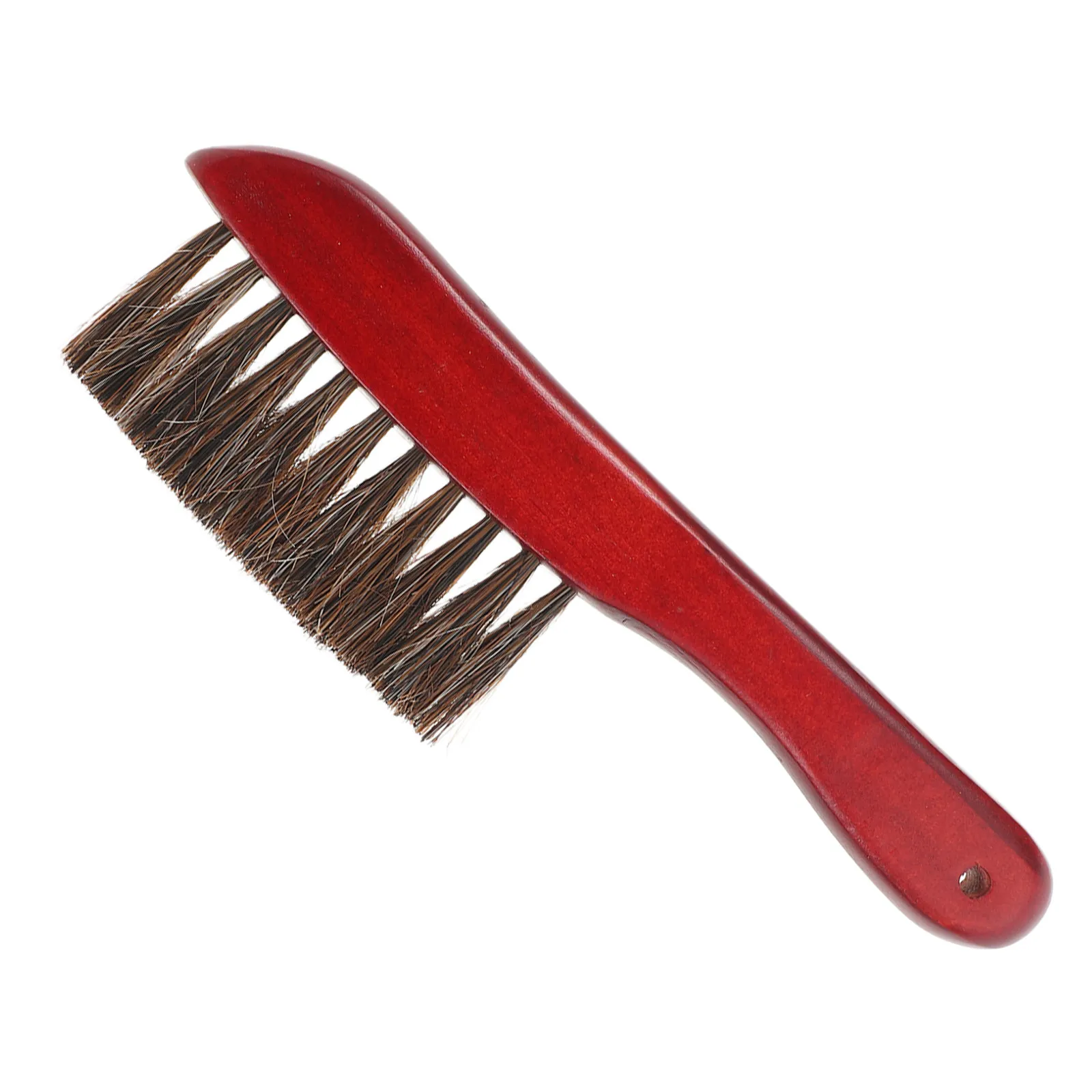 

Billiard Pool Table Brush Soft Horse Hair Cleaner Ergonomic Wood Handle Home Bar Game Room Felt Surface Cleaning Tool