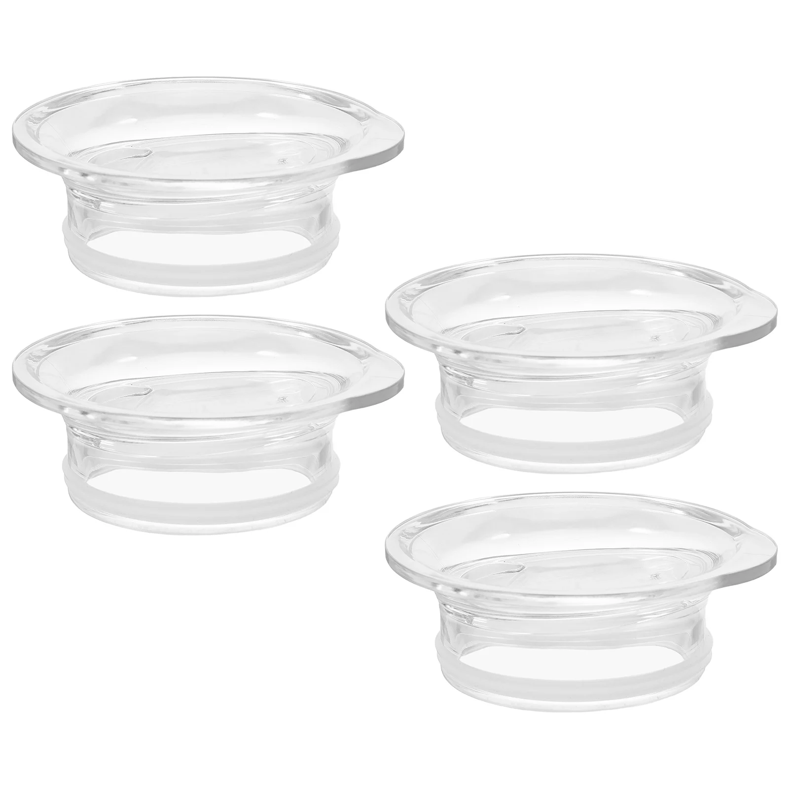 

4 Pcs Cup Insulation Cover Dust Proof Lids Plastic Protector Coffee Mugs Lid Replacement For Mate Cup Kitchen