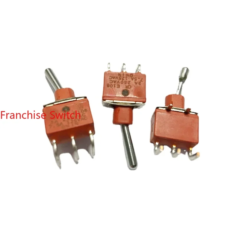 

Button Switch E105, Positive Bending, 3-pin, Single Side Self Resetting, Shaking Head , Toggle