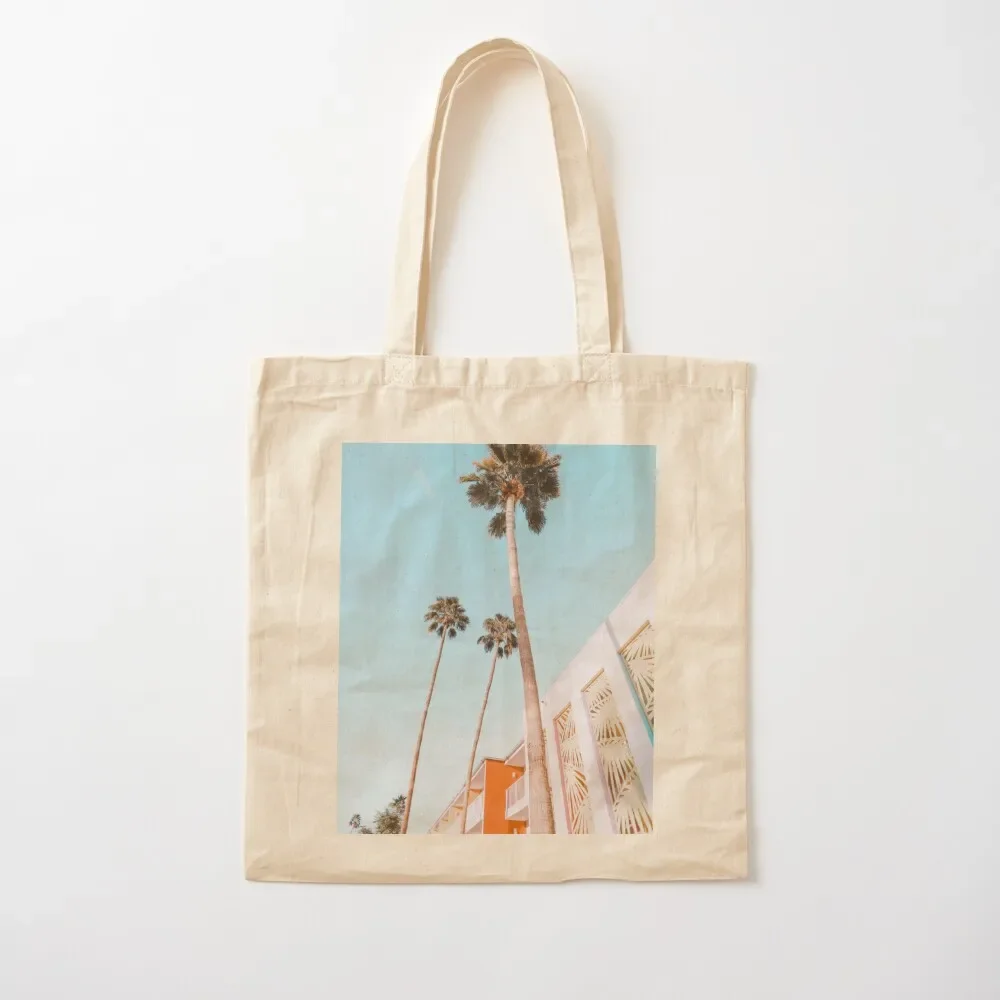 

Palm Trees Palm Springs Tote Bag sacs de shopping university shopper bag canvas bags custom fabric bag