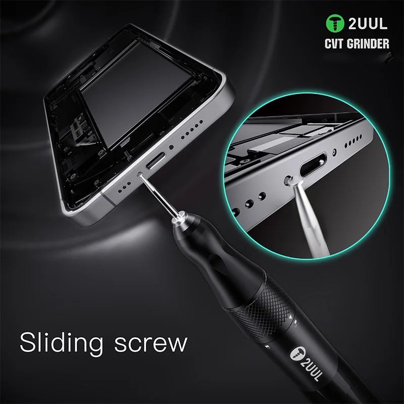 2UUL DA84 CVT Grinding Pen Stepless Speed Control Drill Pen Engraving Machine for Motherboard PCB IC Frame Correction Grinder