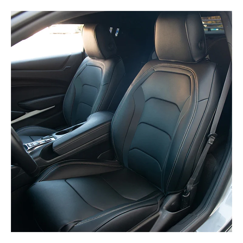 Full Set Original Custom Fit for 2010-2015 5th 2016-2024 6th Generation  Camaro Nappa Leather Seat Covers