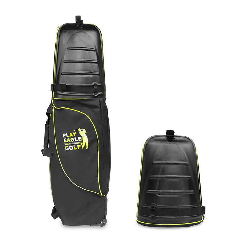 Playeagle New Hard Top Golf Travel Aviation Cover Bag  Portable Foldable With Wheels and Locks