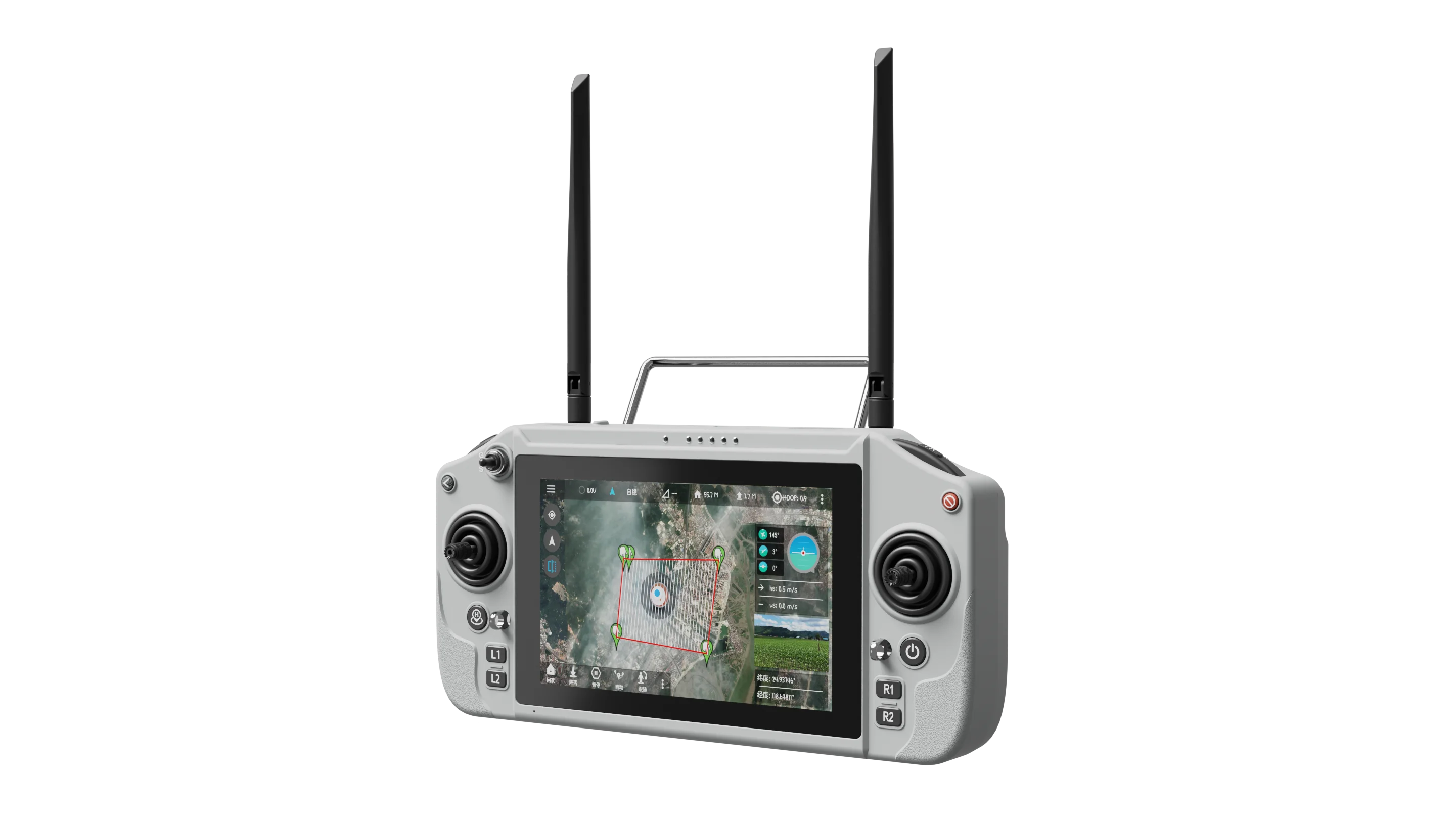 

Пульт дистанционного управления Skydroid G20 с процессором 6 нм, двухдиапазонный 7-дюймовый дисплей высокой четкости 2,4 ГГц/5,8 ГГц, передача изображения 30 км