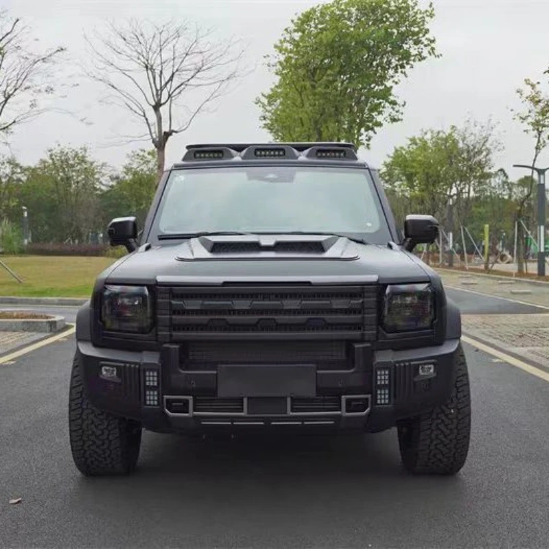 Applicable to Jietu Travelers Upgrade City Hunter Security Kit off-Road Style Suit Spotlight Tail Wing Side Skirt Modification