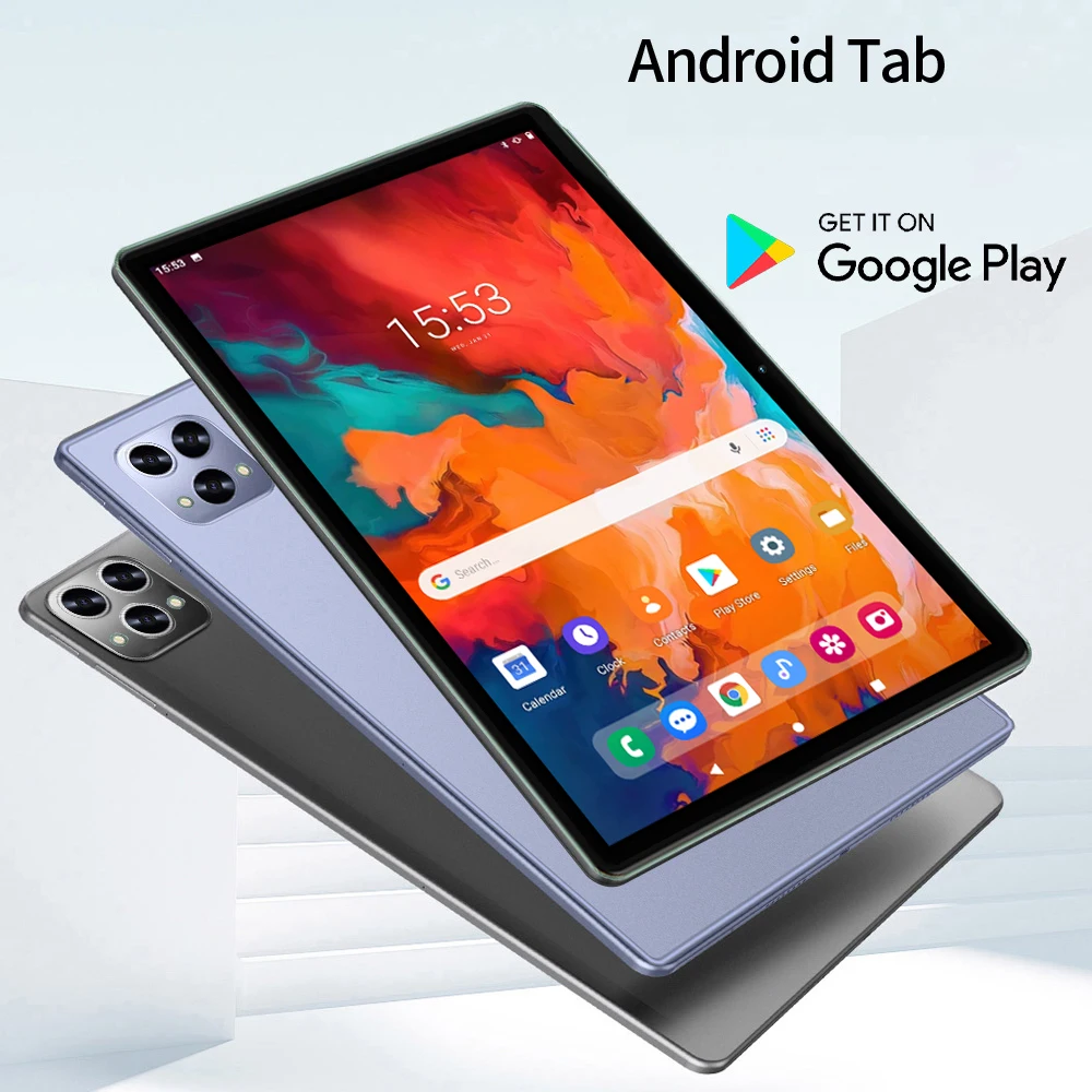 Tablet 4G 5G Pad Pro 8GB RAM 512GB ROM 10,1 Zoll FHD-Display Android 13.0 Dual-SIM-Kartensteckplatz 8000mAh Akku Original-Tablets