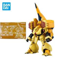 Bandai Original GUNDAM Anime HGUC 1/144 AMX-102 ZSSA PB Limited Action Figure Toys Collectible Model Ornament Gifts for Children