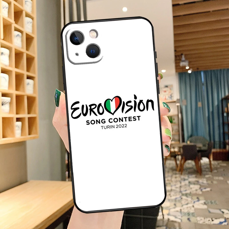 Eurovision Song Contest Case For iPhone 14 15 16 13 12 11 Pro Max XR XS X Plus 12 13 Mini Phone Cover