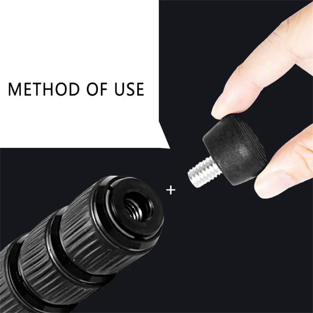 3/8 1/4 Inch Tripod Rubber Foot Anti-slip M8 Screws Monopod Foot Pad Feet Mount Rubber Spike Tripod Feet Mat Photography