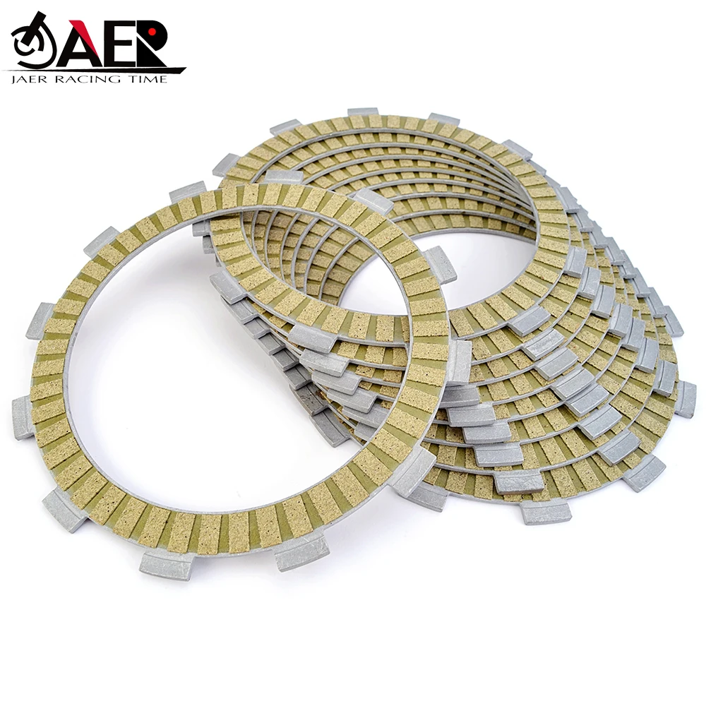 341-16321-20 9 Clutch Friction Plates for Yamaha FJR1300 FJR1300A FJR1300AS ABS FJR1300AE XVS1300 Custom XVS1300A Midnight Star