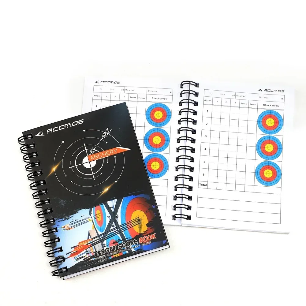 1pcs Archery Target Score Book Original Scoring Notebook For Recurve Compound Bow Shooting Competition