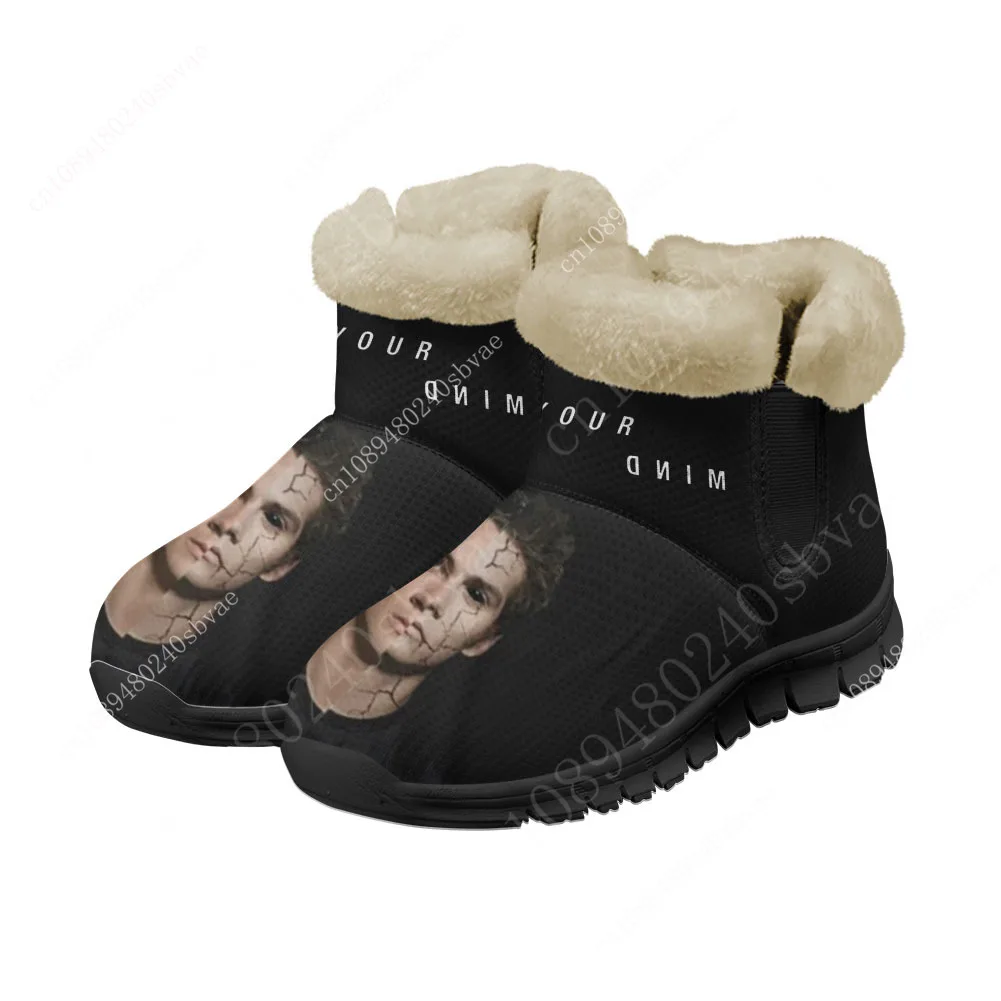 

Teen Wolf Stiles Stilinski Snow Boots Mens Womens Teenager Shoes Keep Warm High Quality Lightweight Sports Custom Sneakers