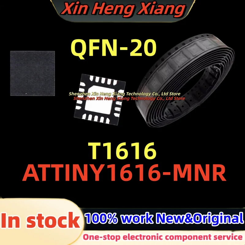 (1pcs)100%New T1616 ATTINY1616-MNR ATTINY 1616-MNR T1616-N TH QFN-20