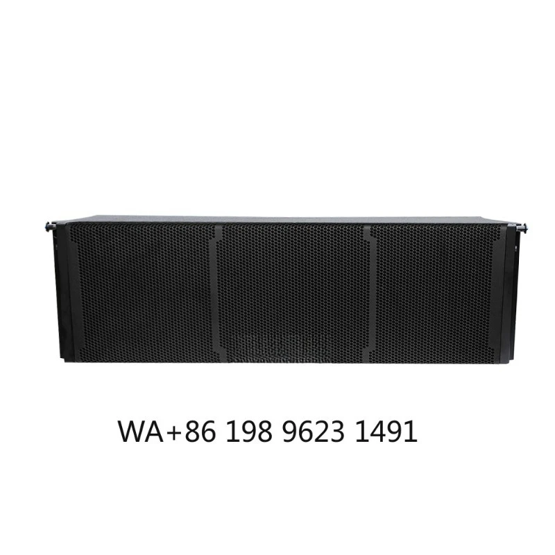 Dual 12 Inch Line Array Speaker 1000W RMS 2000W Peak Professional Stage Audio for Live Outdoor Event