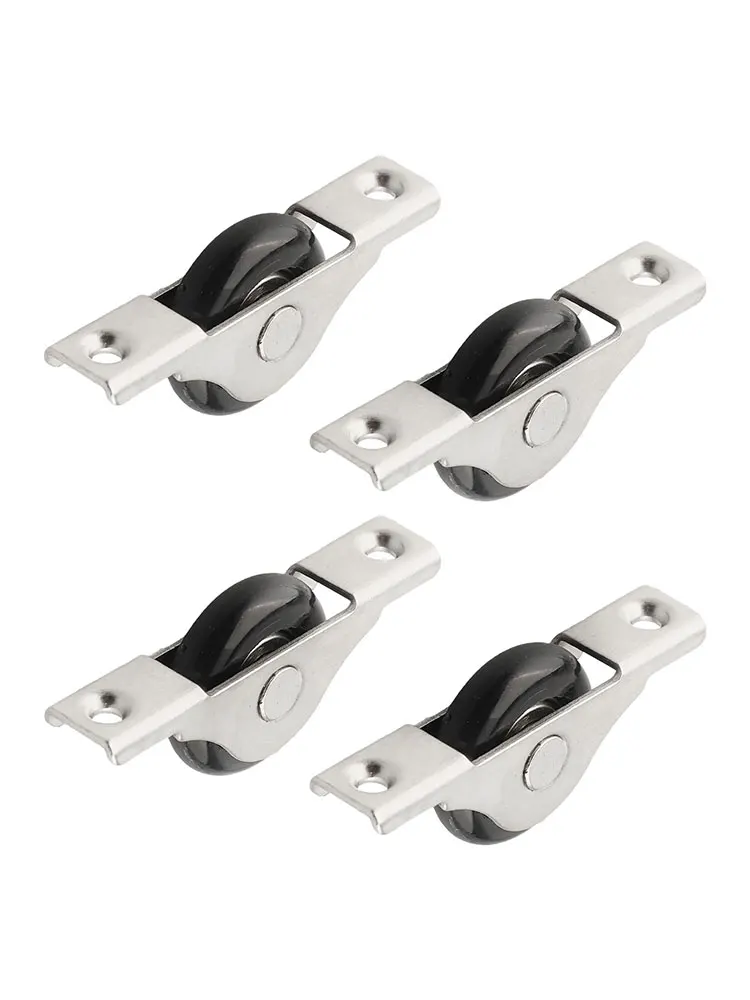 Daily Life Cabinet Door Rollers Wardrobe Rollers Worn-out Replacement Long-term Use No Deformation Solid Material