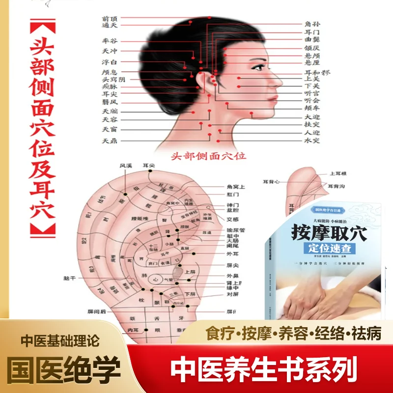 One Hundred Day Guide To Traditional Chinese Medicine, Family Health Books, Hand and Foot Massage for Treating Various Diseases