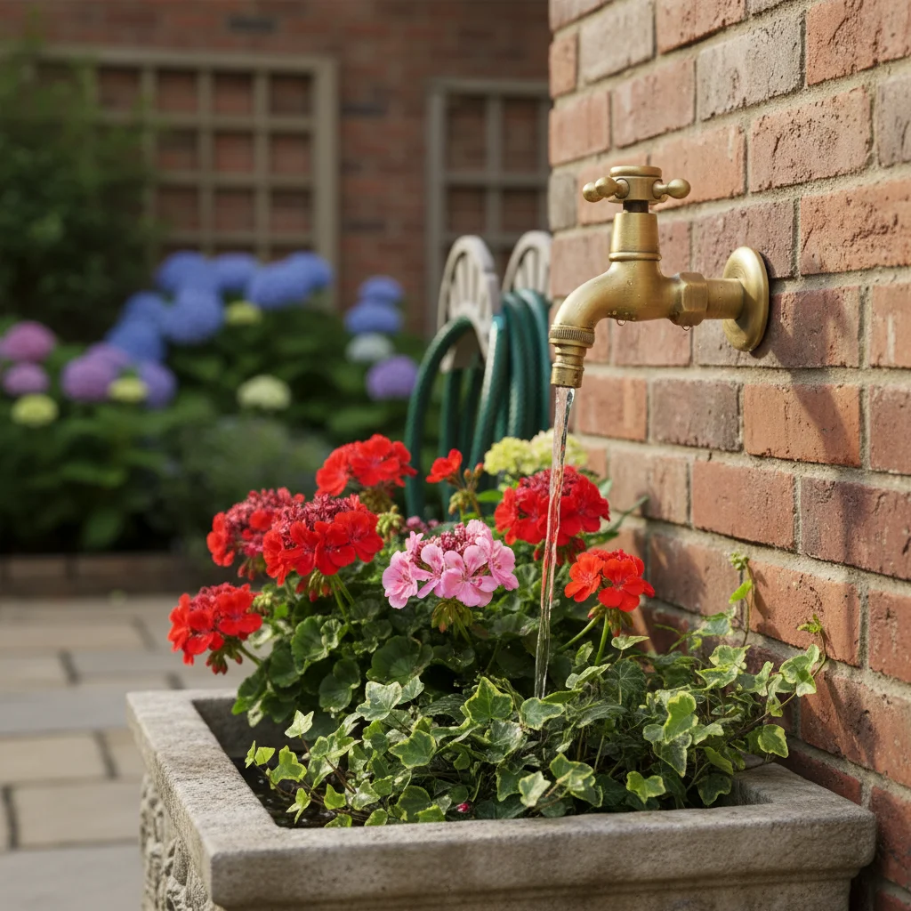 

European Style Long Single Handle Faucet Wall Mounted Crane Antique Brass Water Tap Faucet Tap Garden Use