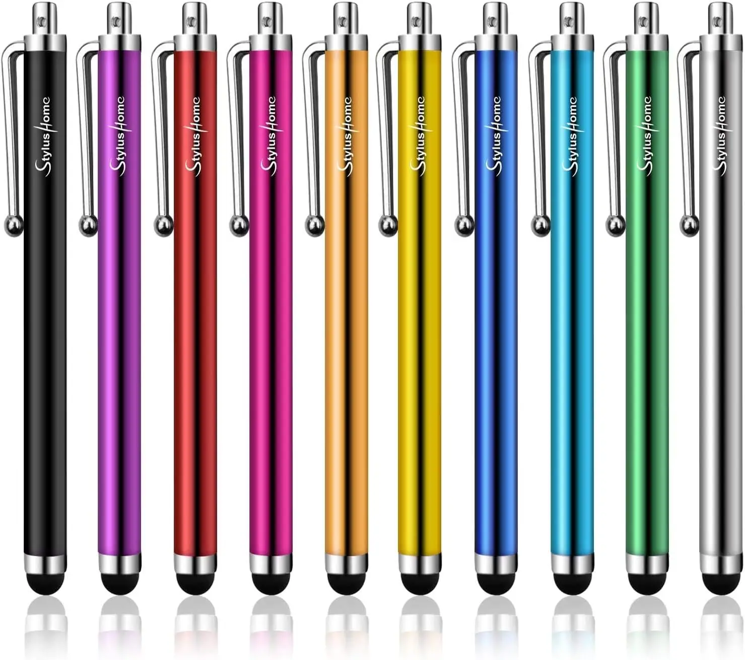 

10-Pack High Precision Capacitive Stylus Pens for iPad, iPhone, Tablets, Samsung Galaxy, and All Universal Touch Screen Devices