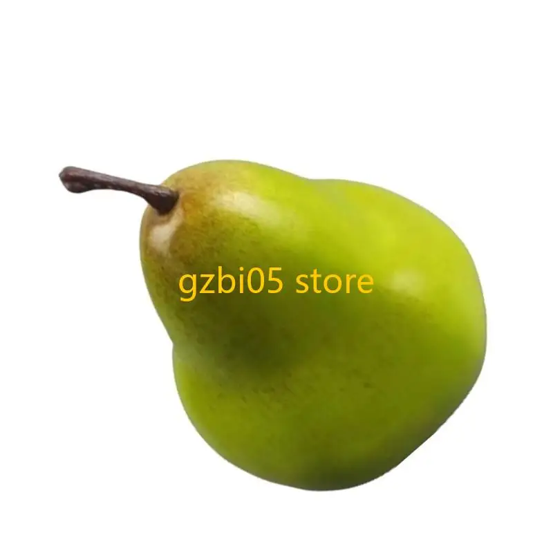 13 Pear artificial Fruta realista para fotografía o los accesorios decoración cocina arte