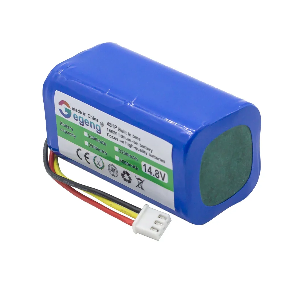 14.8V 2600mah 3500mAh Battery for Liectroux C30B E30B, for Proscenic 800T, 830P, 820P, 820T,820S Vacuum Cleaner Li-ion 14.4V