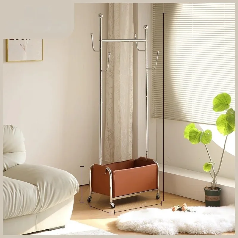 Perchero de pie armonioso multiusos para ropa, diseño de mobiliario de lujo