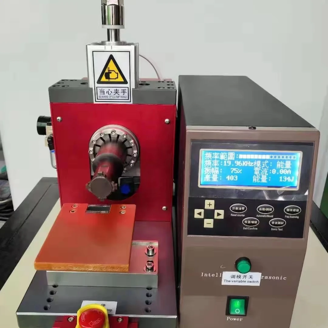

New Ultra Sonic 20kHz Plastic Welding Machine with Generator and Split Wire Harness Equipment
