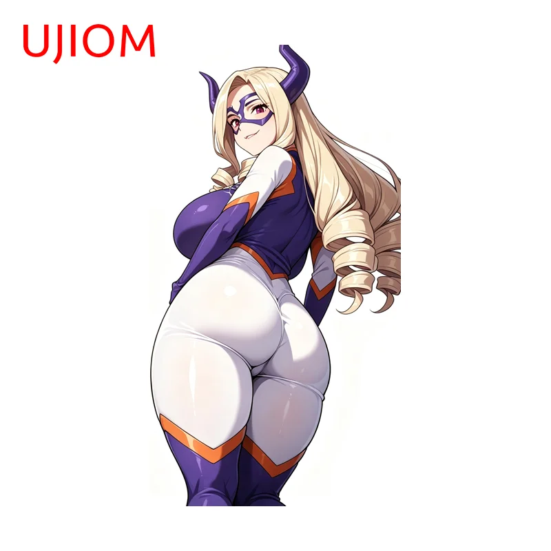 UJIOM Mt Lady Anime Waifu Wall Sticker Kitchen Wardrobe High Quality Waterproof PVC Decals Blind Box Toy Hand-made Doll Model
