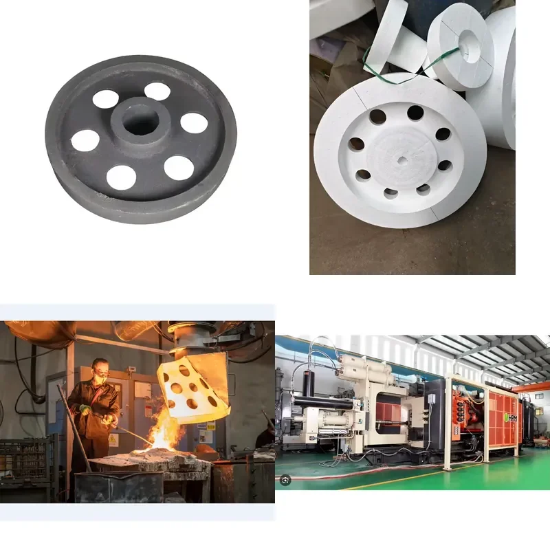 for High Precision Cast Flywheel Pulleys Custom Cast Iron Steel Pulleys Industrial Machinery and Power Transmission