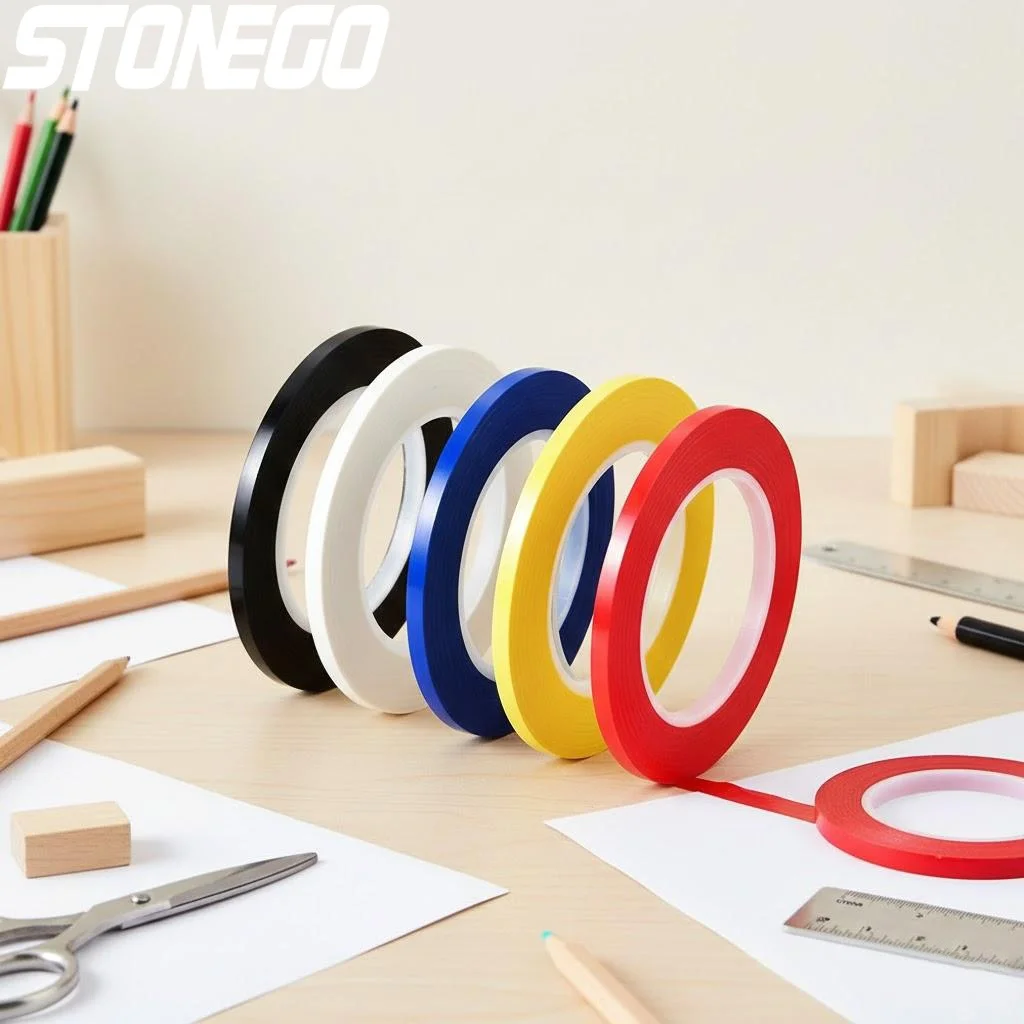Desktop Positioning Tape Whiteboard Grid Lines Color Discrimination Warning Markers Adhesive Tape for Home Improvement