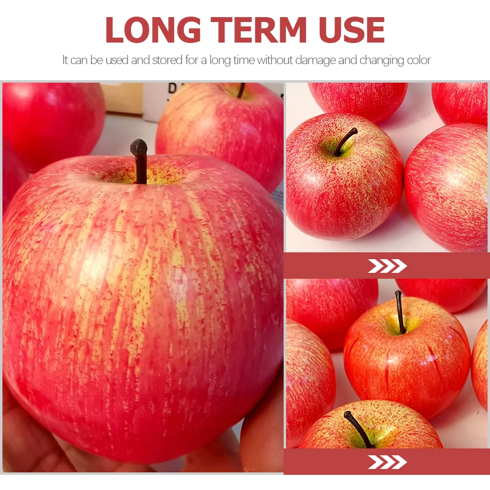 

2Pcs Artificial Decoration Simulation Realistic Decor for Home Supermarket Photography Props Wedding Party Display