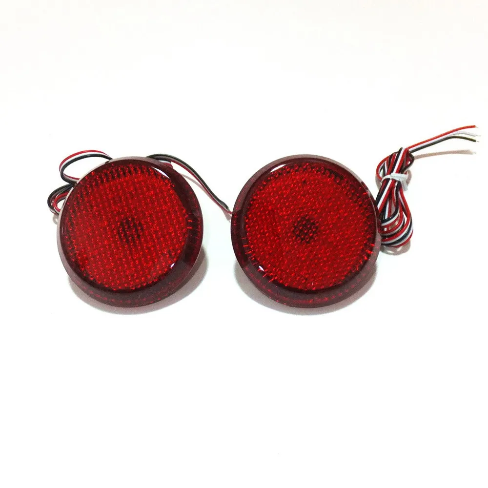 

July King 6.8cm Car LED Brake Lights + Night Driving Light DRL for Nissan Qashqai X-Trail And Toyota Corolla Avanza Veloz etc