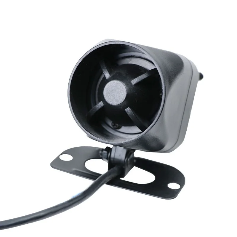 DC12V 15W Wired Alarm Siren Horn Without Flash with Alarm Volume Reach 105 +/-3dB/lm