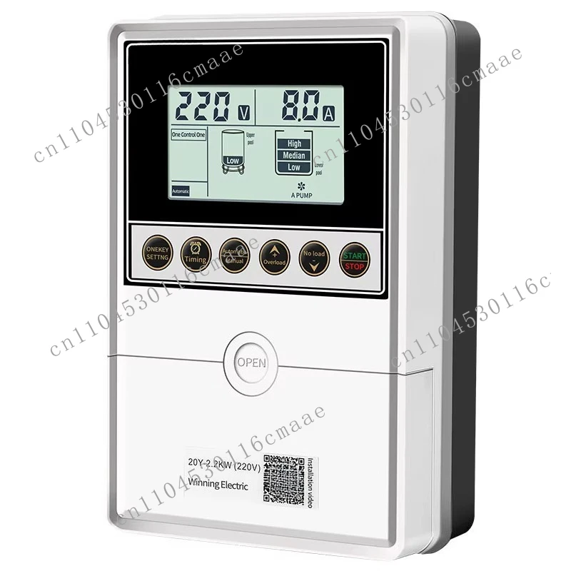 

Intelligent Electric Farm Irrigation Pump Controller Based on 1-Phase 2.2kw Pressure