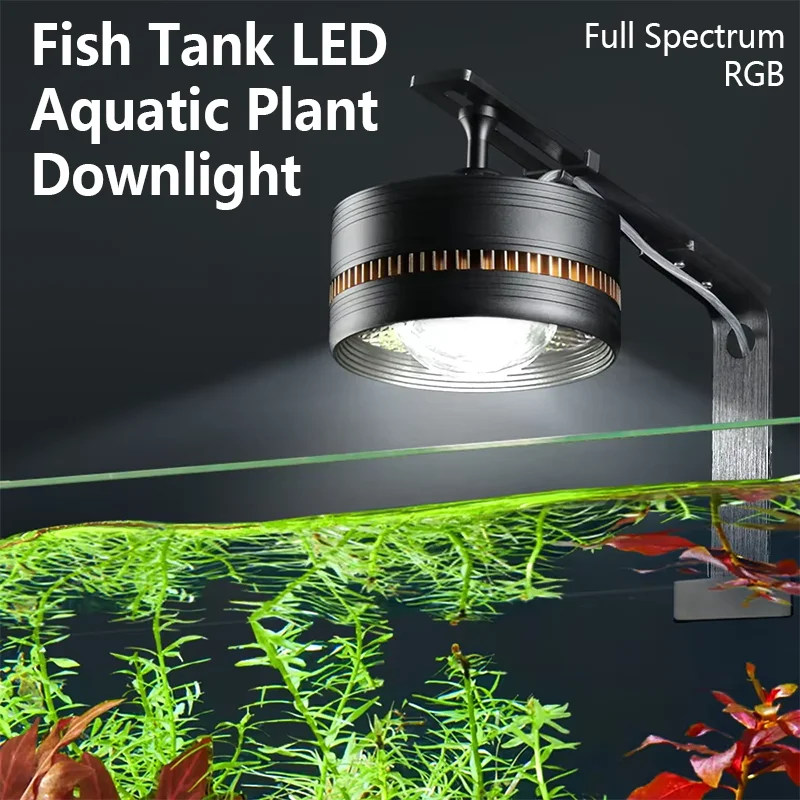 

Fish Tank Led Light Water Grass Downlight Full Spectrum Algae Chandelier Moss Rgb Downlight Aquarium Fishbowl Lighting Lamp