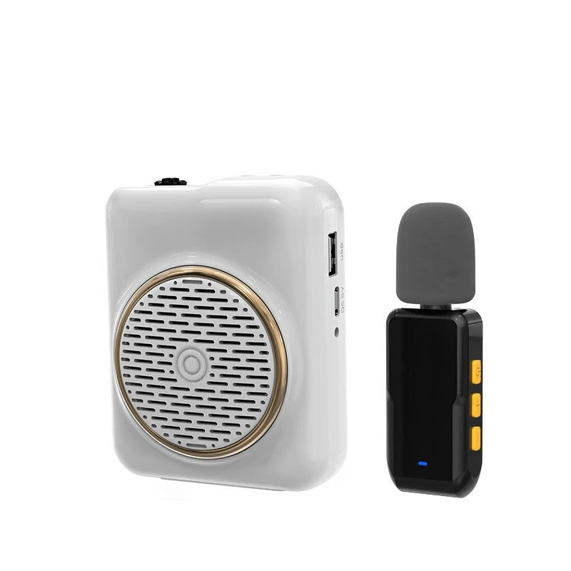 

Shanshui K155 wireless teacher class treasure little bee loudspeaker guide promotion large volume collar wireless microphone