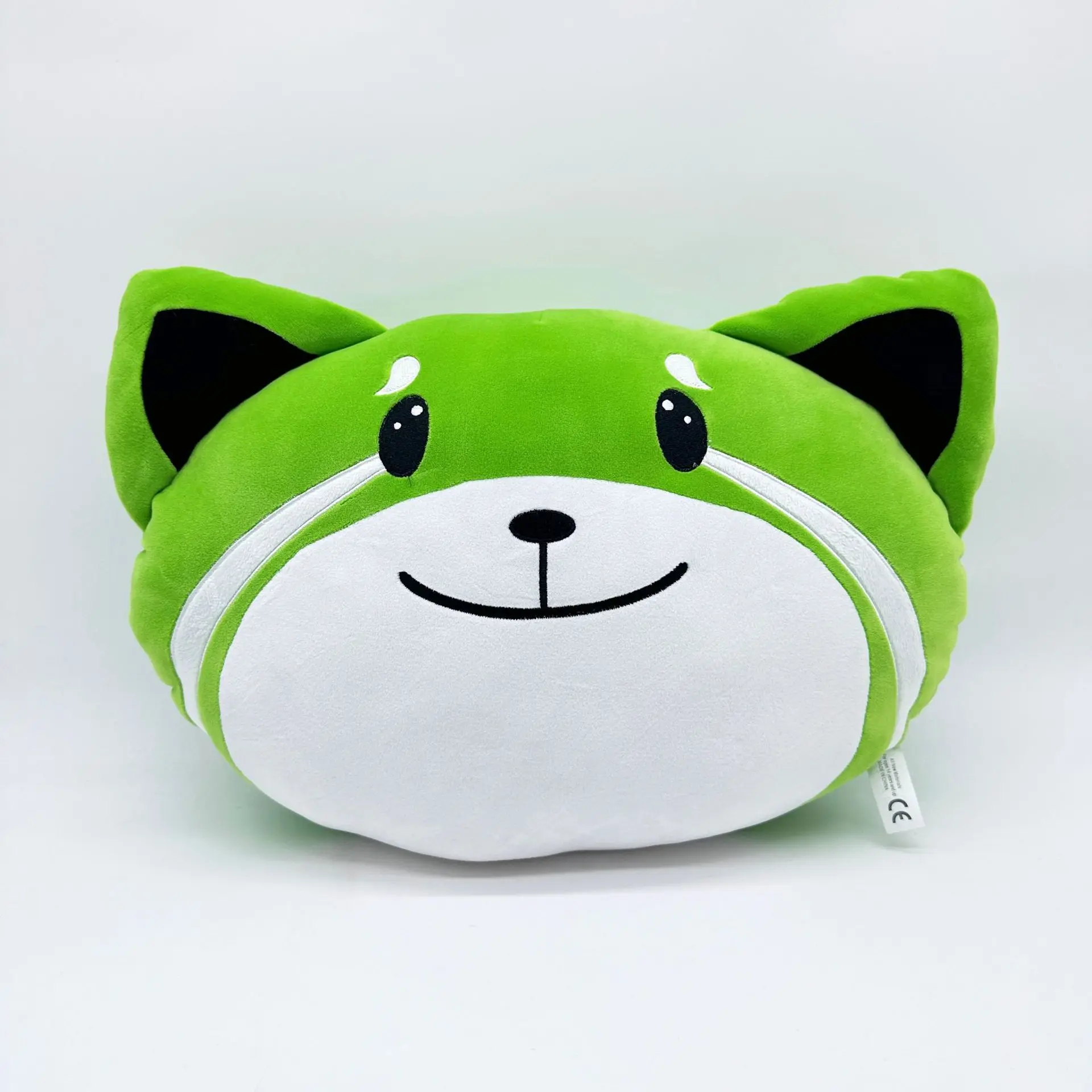 Cute The Weeknd Kiss Land Green dog Pillow Stuffed doll Xmas Soft doll for children\'s Birthday gift 42cm